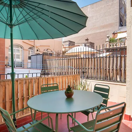 Appartement Oasis With A Terrace In The Heart Of Gracia, Barcelone