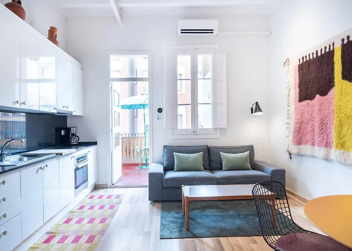 דירה Oasis With A Terrace In The Heart Of Gracia, *